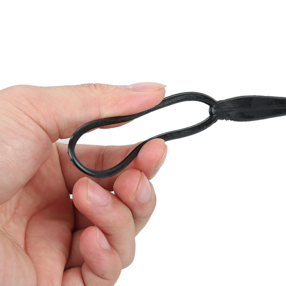 Black Plastic Magic Topsy Tail Hair Braid Ponytail Styling Manufacturer Editing Tool Hair Accessories 2 Pieces