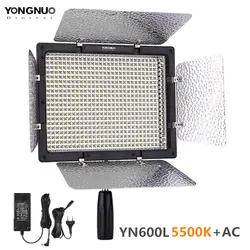 YONGNUO YN600L YN600 L светодиодный Панель Light 5500 К Фотостудия освещения телефон приложение дистанционного Управление для SLR Камера видеокамеры