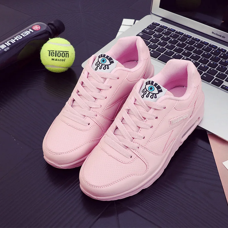 

Women's Air Cushion Running Shoes Spring2019 Women's Sports Training Shoes Breathable Size:34-41 JINBEILE
