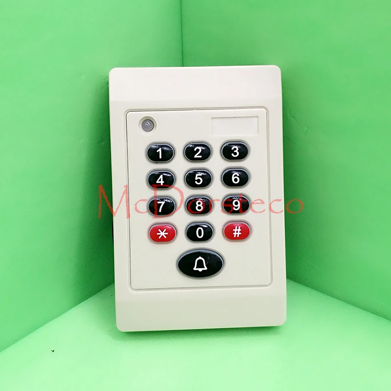 Флэш Клавиатура Rfid + ведомый считыватель пароля водонепроницаемый IP65 125 кГц