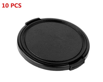 

10 Pcs 34 43 46 49 52 58 62 67 72 77mm Side-PinchFront Lens Cap Digital Camera SLR DSLR lenses camera Wholesale