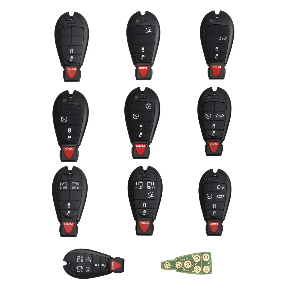 433Mhz PCF7941 chip Y160 Blade Replacement Key Fob Keyless For Dodge 08 14 Grand Caravan 09 13