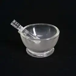 75 мм внутренний диаметр apotecary Стеклянная чаша для пестик и минометов набор шлифовальный мельница инструмент