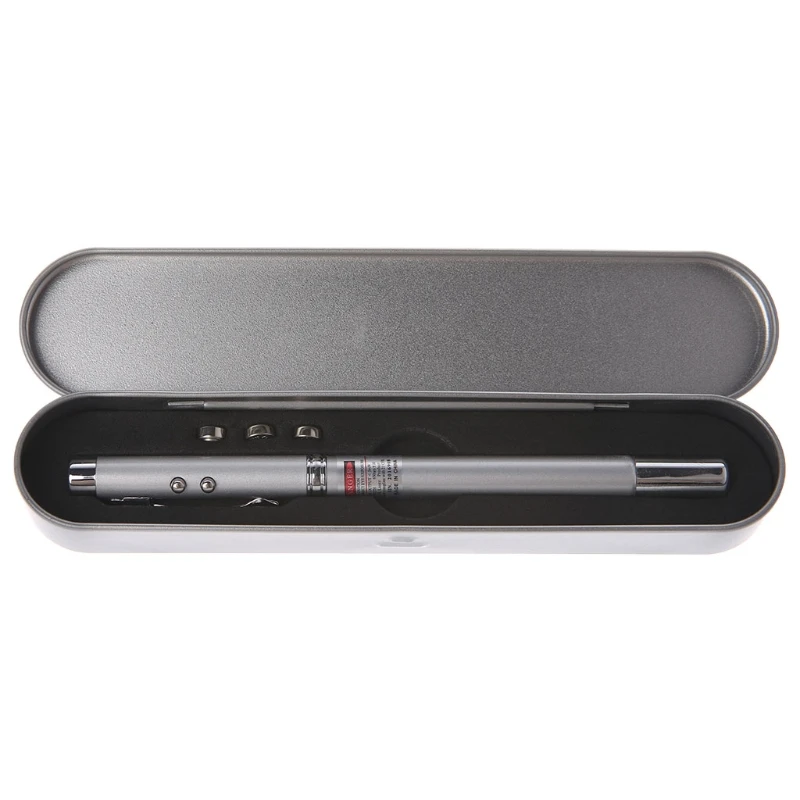 

Laser Pointer Torch Ballpoint Pen & Telescopic 4 in 1 Pointer for Presentations