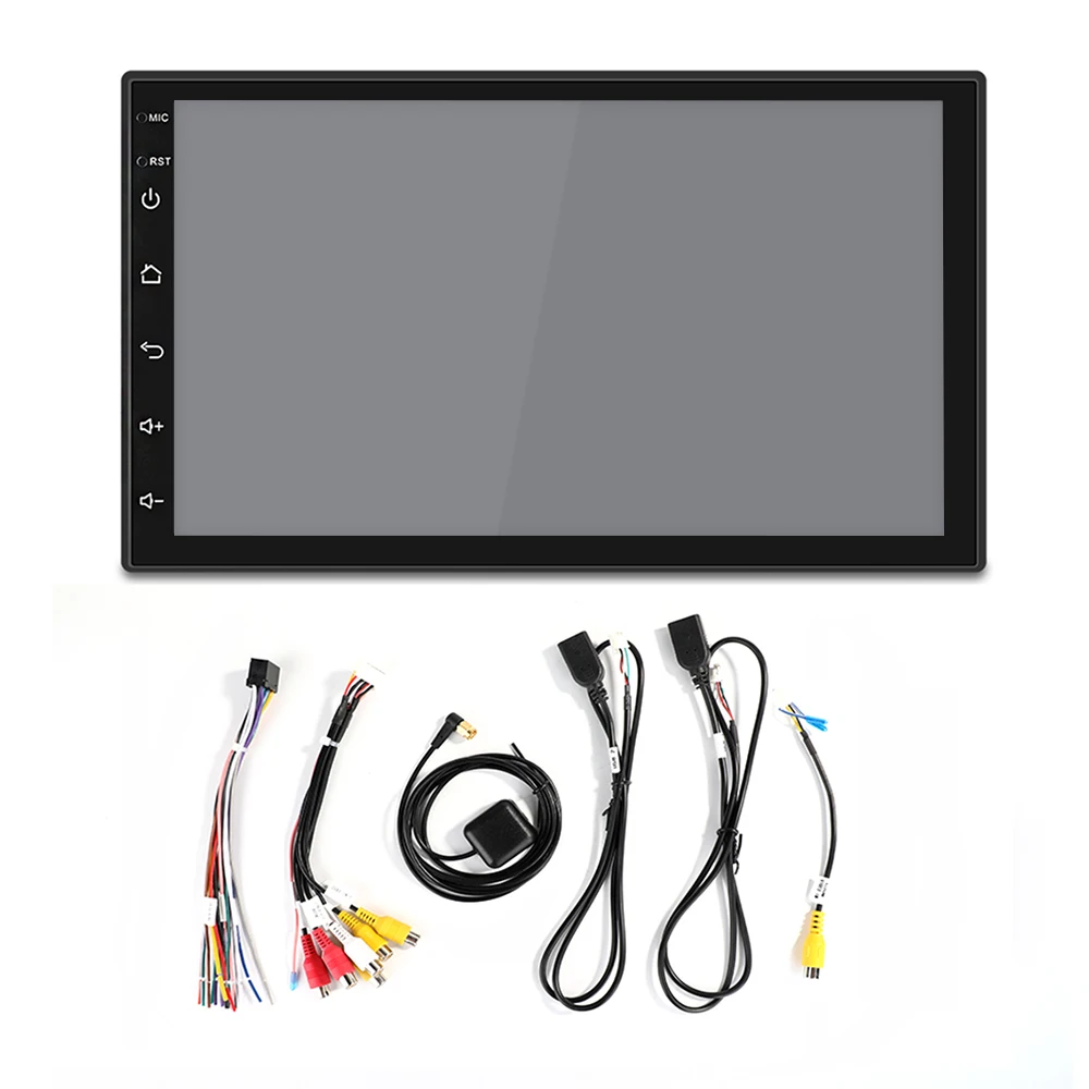 2 Din Car Radio Android 8,0 Universal navegación GPS Bluetooth pantalla táctil Wifi coche estéreo de Audio USB FM coche Multimedia MP5