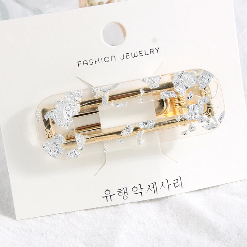 Acetate Hairpins Fashion hair jewelry for women french barrettes Girl Vintage Acrylic Leopard hair pins and clips hair accessory (9)