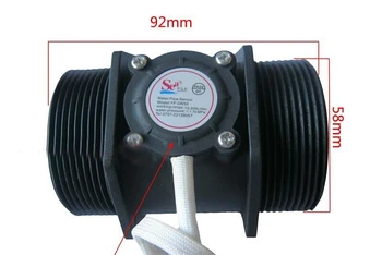 

2 inch Water flow sensor, Hall flow meter, Turbine flowmeter