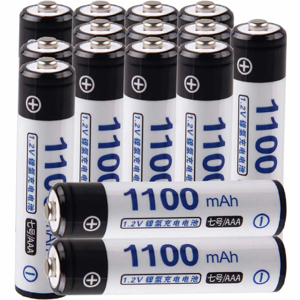 

Lowest price 15 piece AAA battery 1.2v batteries rechargeable 1100mAh nimh battery for power tools akkumulator