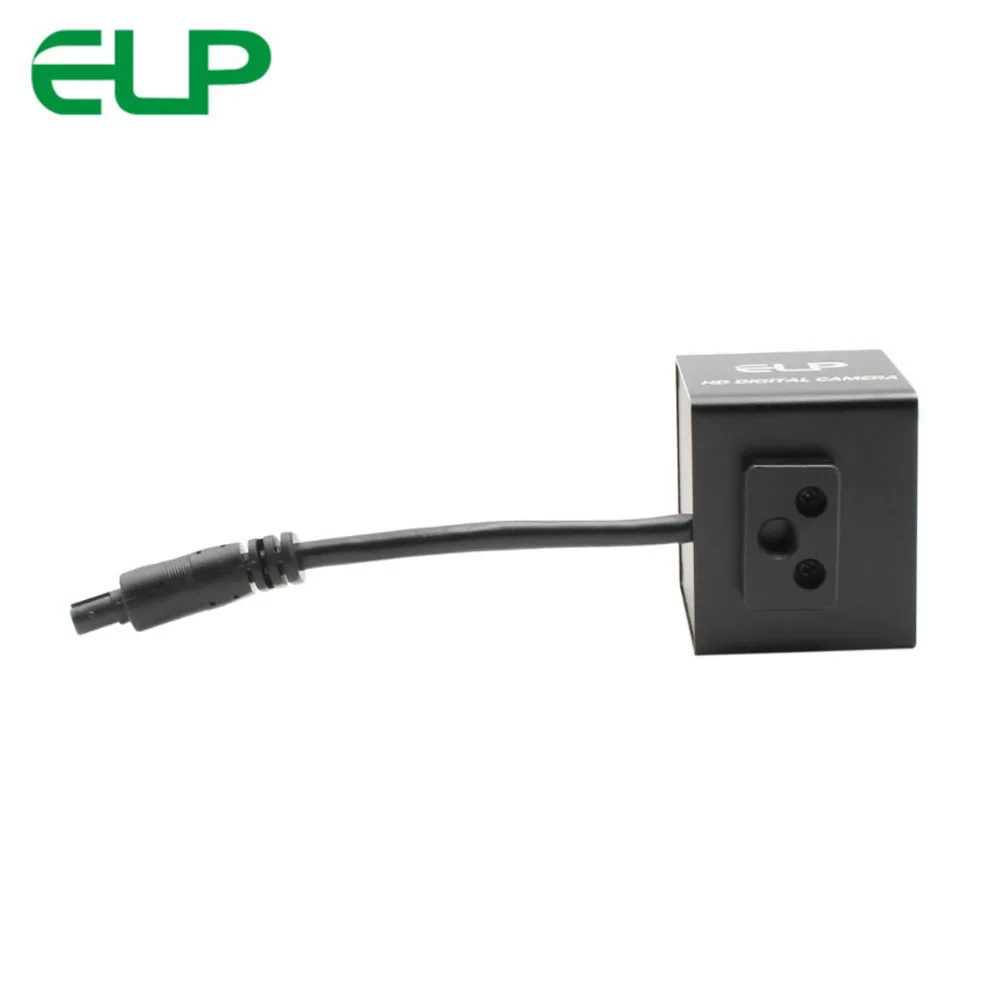 Миниатюрная камера ELP 13 мегапикселей с микро usb объектив без искажений кабелем 3 м