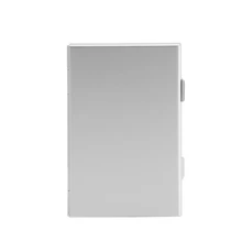 Серебристая алюминиевая карта памяти коробка держатель для 24 TF Micro SD карт