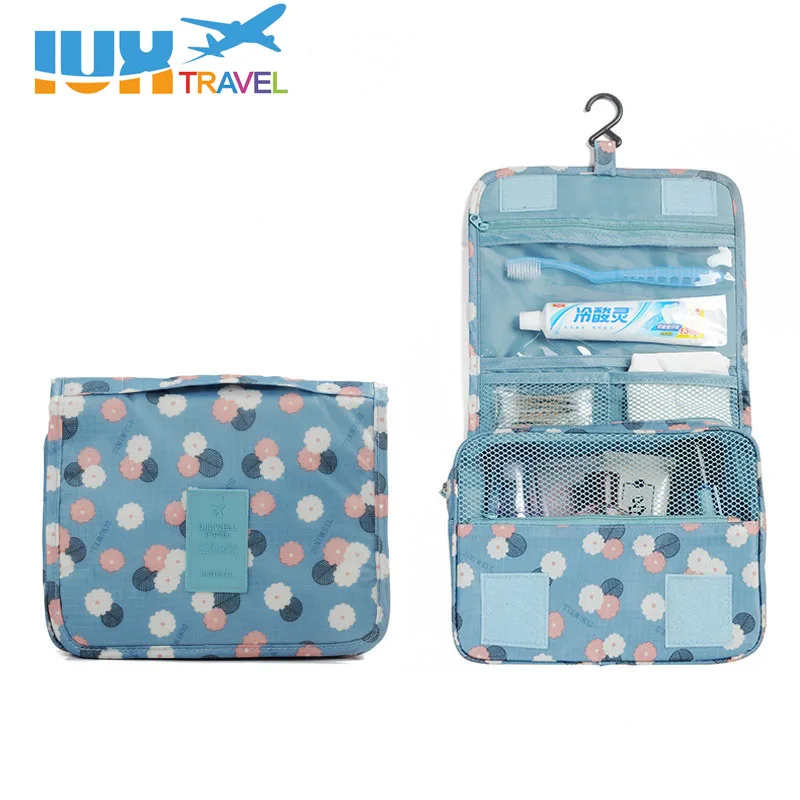

2019 Waterproof Men and Women Portable Fashion Travel Cosmetic Bag Make Up Bag Elegant Wash Kit Bags Makeup Organizer Storage