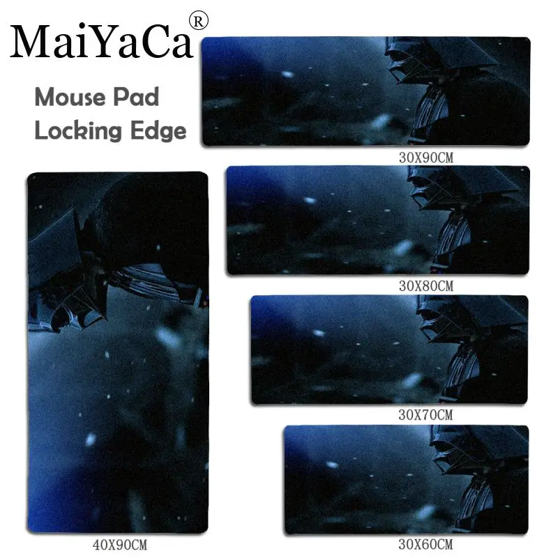 

MaiYaCa star wars darth vader Large Mouse pad PC Computer mat Size for 40x90CM Speed Version Gaming Mousepads