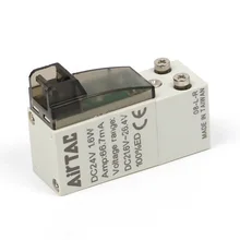 3/2 способ AirTAC Миниатюрный электромагнитный клапан без провода CPV15-A/B/C/E/F-P с ручным штифтом внутренний направляющий Тип пневматический клапан