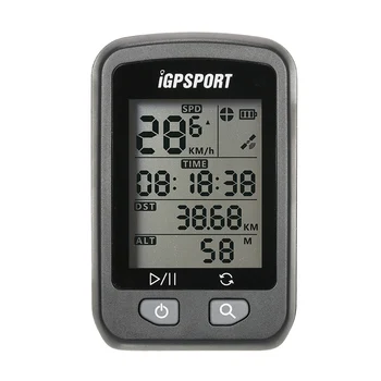 

iGPSPORT Bicycle Computer Rechargeable IPX6 Waterproof Auto Backlight Screen GPS Bike Cycling Computer Odometer with Mount