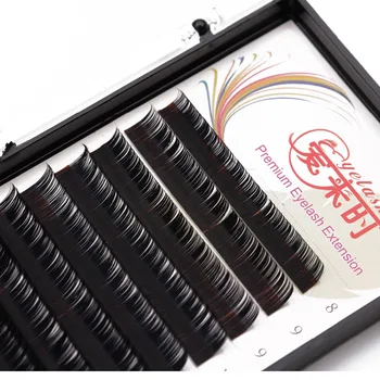 

Free Shipping Mix Length Lashes Individual Eyelash Extension 3D Eye lash Korea Silk Lashes Beauty Makeup tools