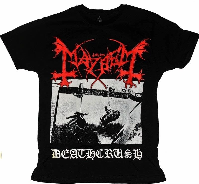 Футболка Mayhem deathcrash разные размеры металлическая лента нация новые футболки с