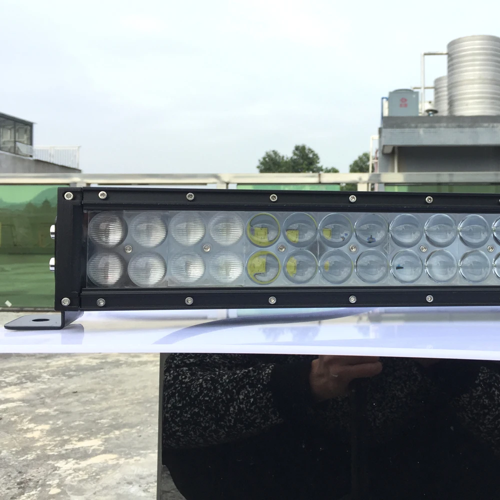 5D 22 Inch 200W Led Work Light Bar For Tractor Boat OffRoad 4WD 4x4 Truck SUV ATV 12V 24V Lada Niva Combo Driving Bar Lights