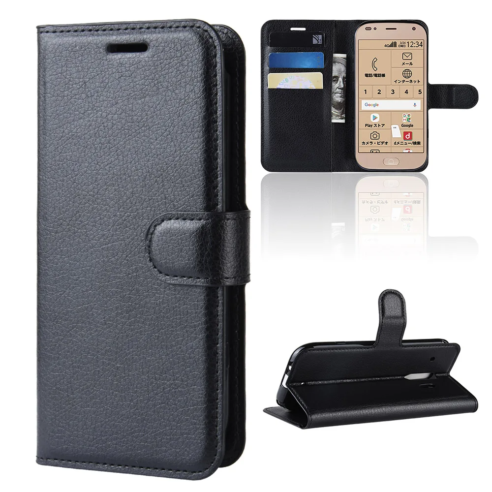 Phone Case For Fujitsu F-01L Flip PU Leather Back Cover Silicone Wallet Smartphone Bag Coque Funda | Мобильные телефоны и