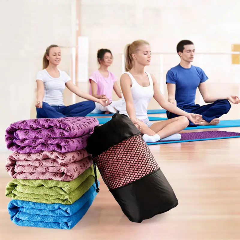 Hot Non Slip Yoga Mat Cover Blanket Sport Fitness Exercise Workout Sports Towel Tapete Para