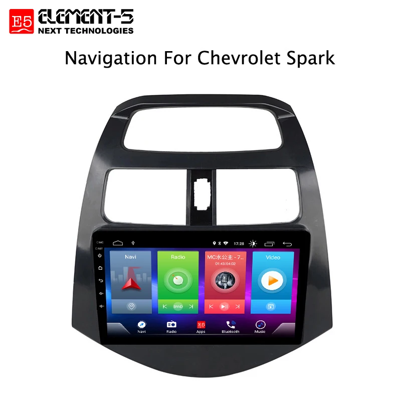 Cheap Full Touch Screen Car Android 8.1 Radio Player For CHEVROLET Spark 10-14 DSP GPS Navigation Video Multimedia Built in Bluetooth 1