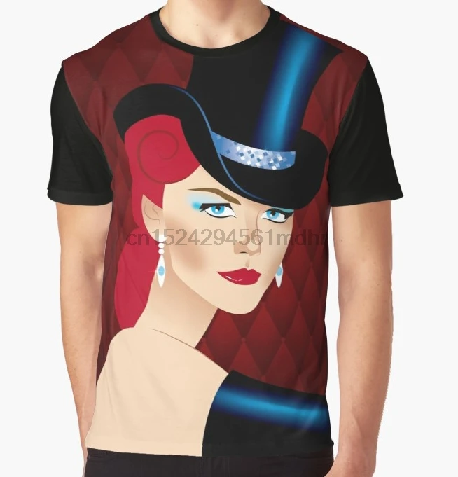All Over Print T-Shirt Men Funy tshirt Nicole Rouge! Short Sleeve O-Neck Graphic Tops Tee women t shirt | Мужская одежда