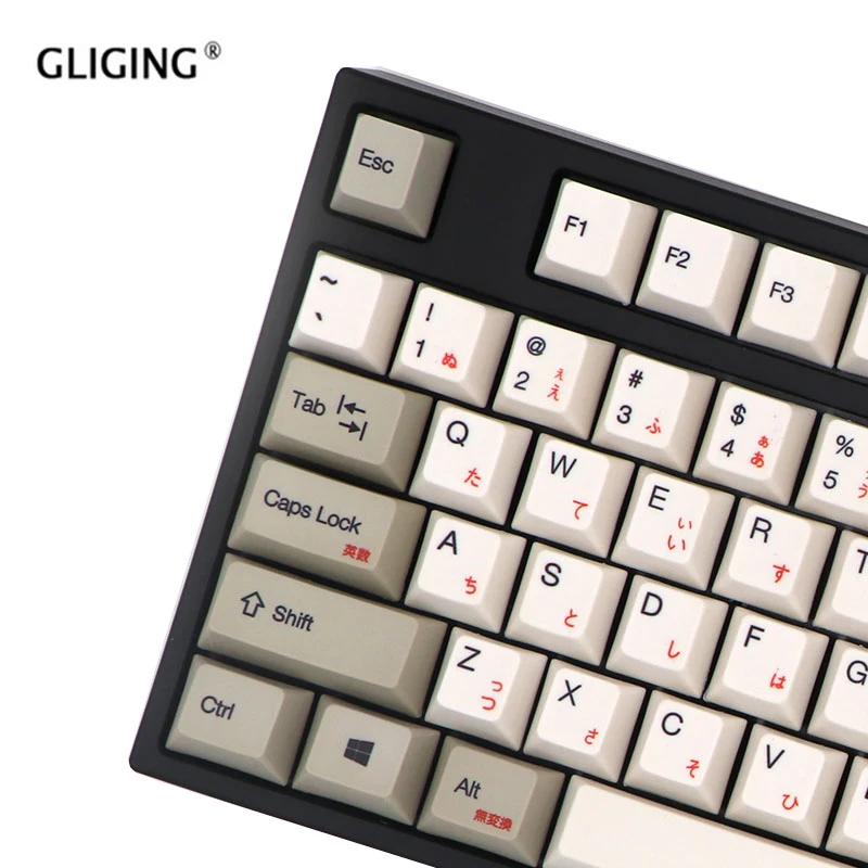 Русский Корейский Японский PBT Keycap OEM профиль краситель суб термальная Сублимация для Cherry MX механическая