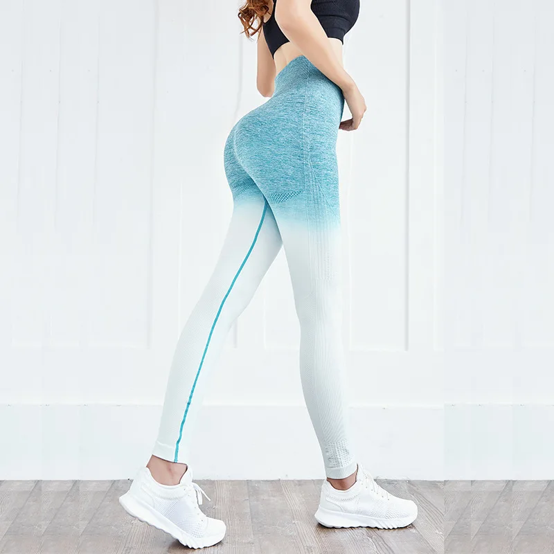 

Women Yoga Pants Hip Up High Waist Slim Sport Leggings Workout For Female Fitness Running Super Stretchy Full Pants Sport Tight