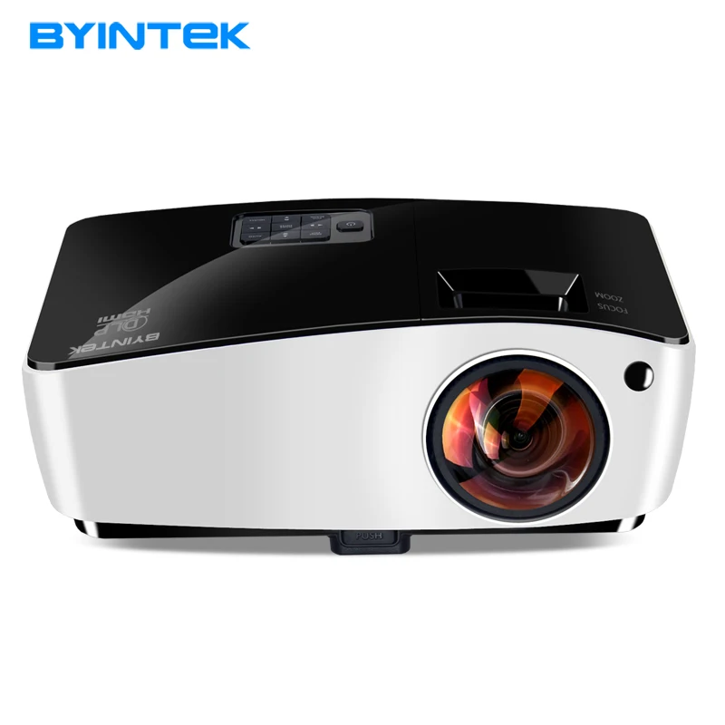 BYINTEK BD518ST Auto Keystone projector Video Home Theater Rear Short