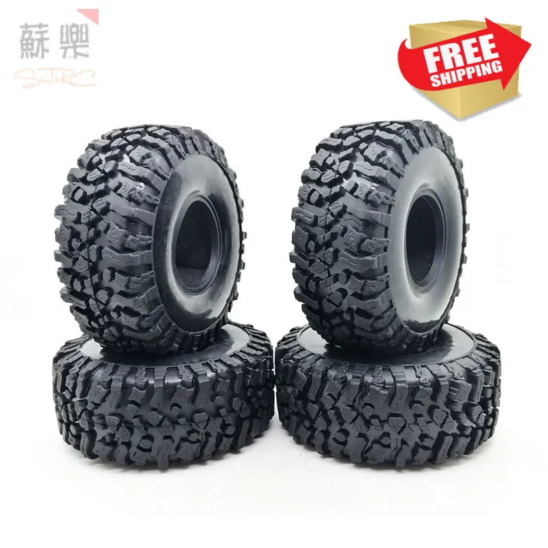 

RC MODEL CAR TIRE 1.9 INCH CRAWLER AXIAL TRAXXAS SCX10 90046 D90 TRX4 OPTION PARTS 4 PCS