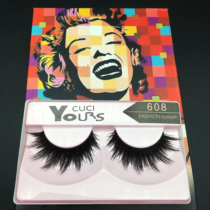 

Fake eyelashes False eyelashes 10 pairs/box Case Packaging Eye lash false lashes Dramatic Long lasting Easy to use Women makeup