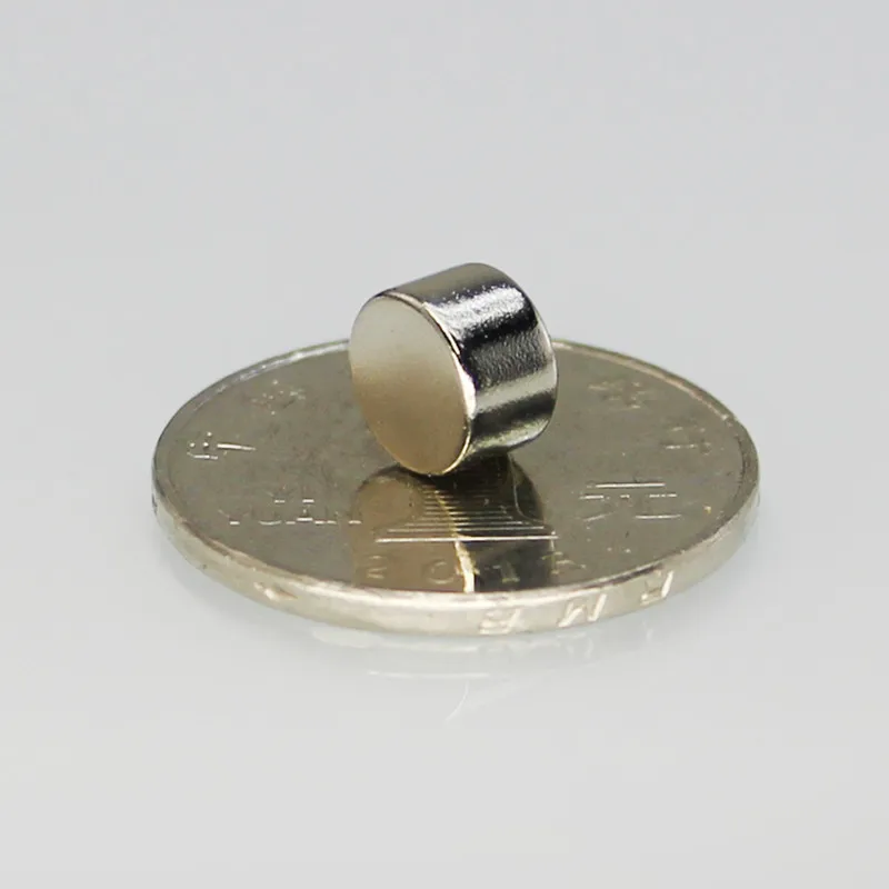 20 шт 8x5 мм Прочный круговой цилиндр магниты 8x5 мм редкоземельные Неодим N35 мощный постоянный магнит круглый магнит 8*5 мм