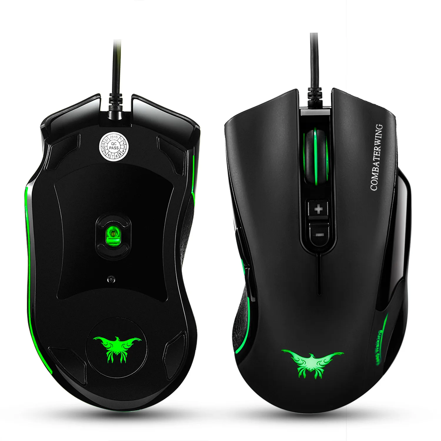 2017 High Quality Newest LED baterwing CW10 4800 DPI Wired Gaming aeProducttSubject