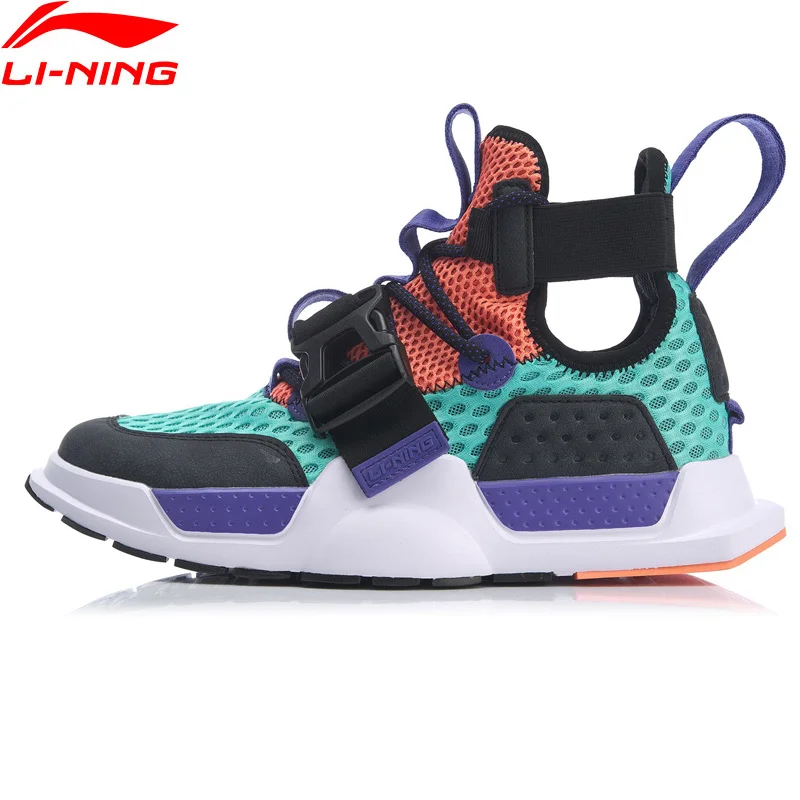 

Li-Ning Men REBURN WS Basketball Culture Shoes High-Cut Breathable Wearable LiNing Fitness Sport Shoes Sneakers AGBP023 XYL253