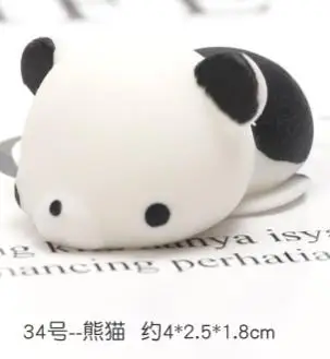 Игрушка Мягкий кот милые животные антистрессовый мяч сжимающий поднимающийся Моти антистресс облегчение игрушки Abreact мягкий липкий сквиши Забавный подарок - Цвет: panda