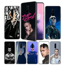 Egor Kreed Soft Black Silicone Case Cover for OnePlus 6 6T 7 Pro 5G Ultra-thin TPU Phone Back Protective