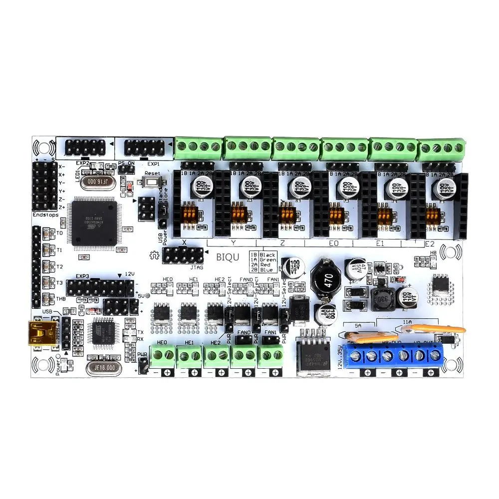 

BIQU Rumba motherboard rumba MPU / 3D printer accessories RUMBA optimized version control Board For 3D printer