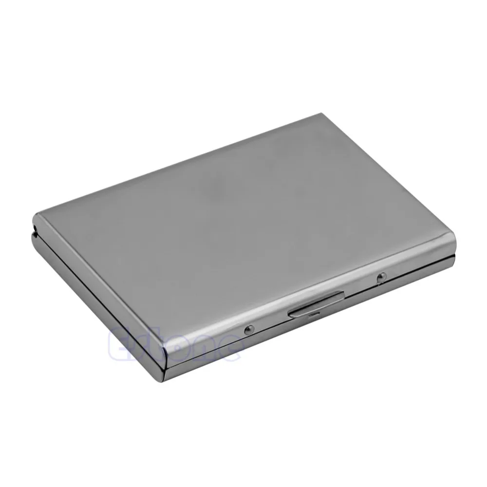 

THINKTHENDO Waterproof Business ID Credit Card Wallet Holder Aluminum Metal Pocket Case Box