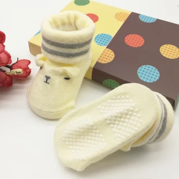 

Newborn Socks Boys Girls Socks Cute Baby Non-slip First Walkers Socks