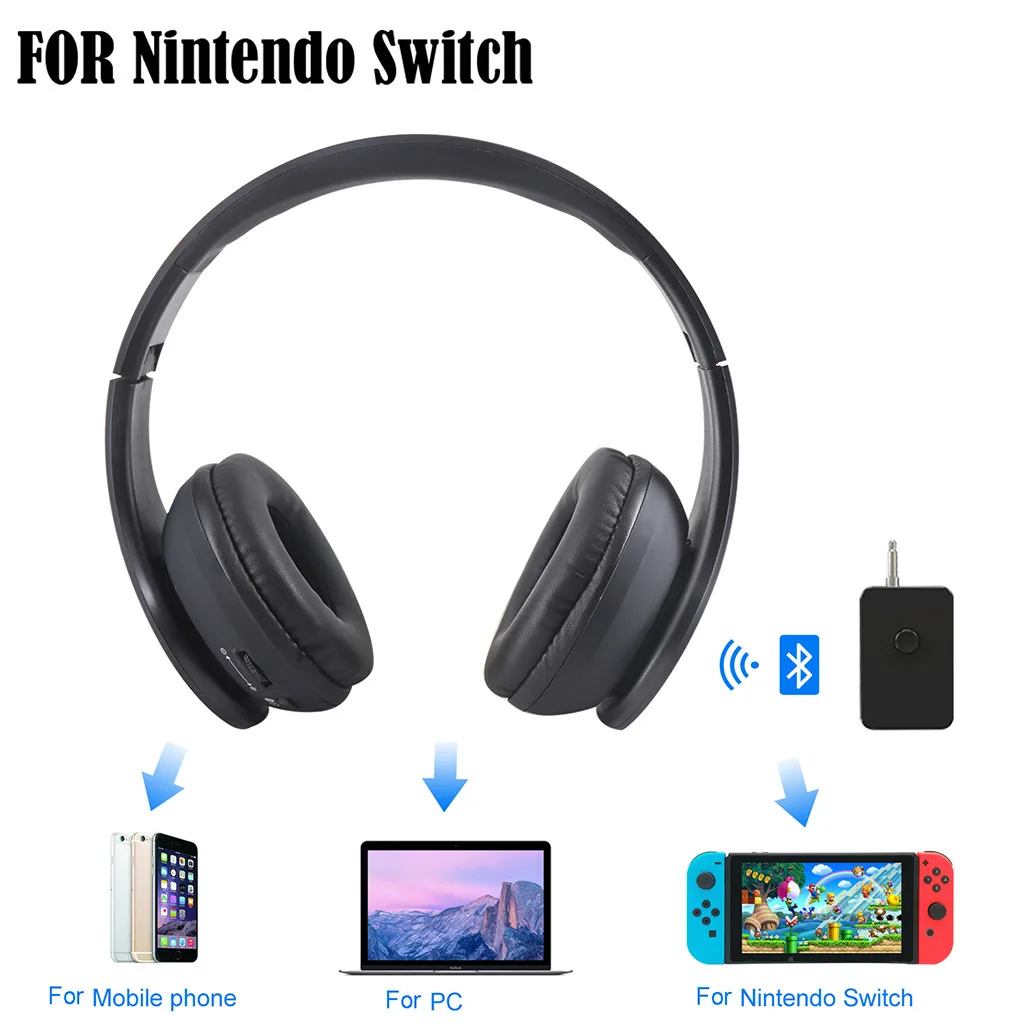 

Bluetooth Transmitter Wireless Audio 3.5mm Adaptor +USB Type Earphone Headset Dongle Transmitter for Nintendo Switch