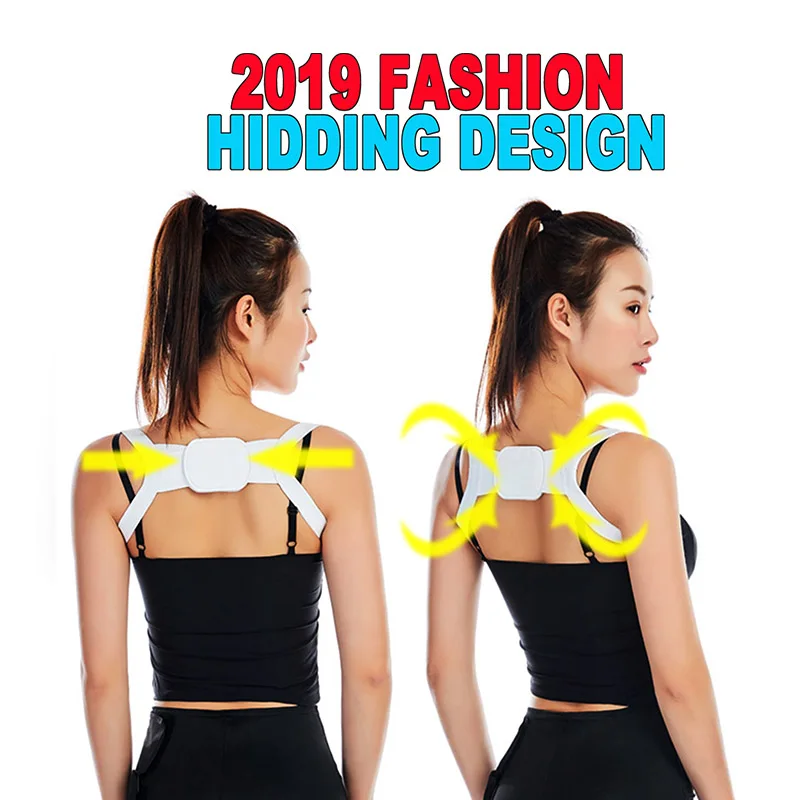 

Adjustable Posture Back Corrector Posture Support Corset Back Brace Posture Corrector Back Support Shoulder Belt for Men Women