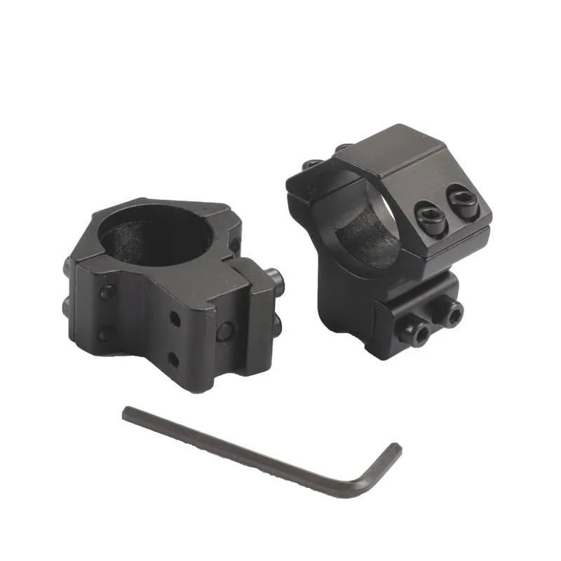 Rifle Scope Rings 25.4mm 1" 11mm Dovetail Rail Mount for Laser sight flashlight Low Profile Hunting Caza | Спорт и развлечения