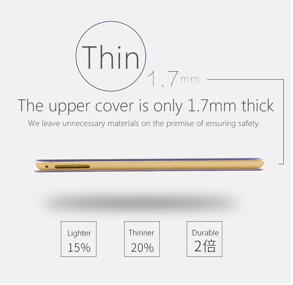 !ACCEZZ 9.7inch Smart Flip Case Shockproof Tablet Sleeve Cover For iPad 2 3 4 Protection Capa For ipad Air 1 2 Auto Sleep Shell (4)