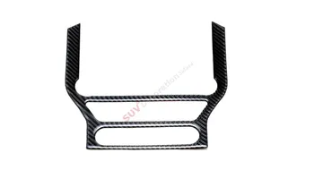 

For Ford Mustang 2015 2016 True Carbon Center Control Button Frame Cover Trim 1pcs