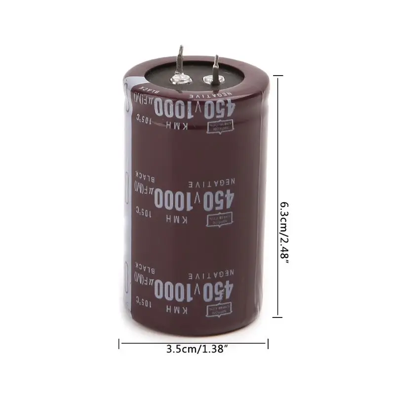 High Frequency 450V 1000uF Aluminum Electrolytic Capacitor Volume 35x60