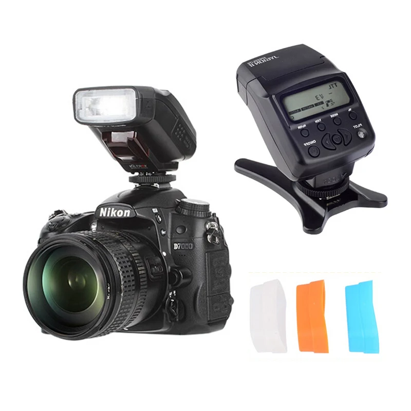 

Mini LCD Speedlite Camera Flash Light Viltrox JY-610NII TTL LCD Light On-camera Flash Diffuser Stand For Nikon DLSR Camera