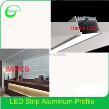 Хэнкс 6532 1 м канал для светодиодной полосы extrusionProfile для потолка и стен внутренняя Ширина 39 мм 50 м/лот