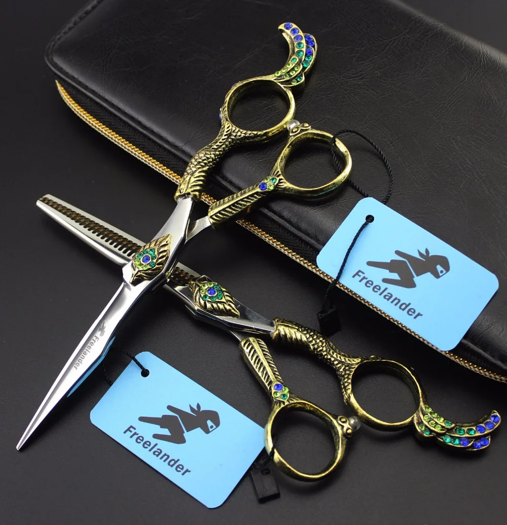 

Japanese Professional 6 inch Hair Cutting Thinning Scissors Set Kapper Hairdressing Shears Scharen Makas Forbici Capelli