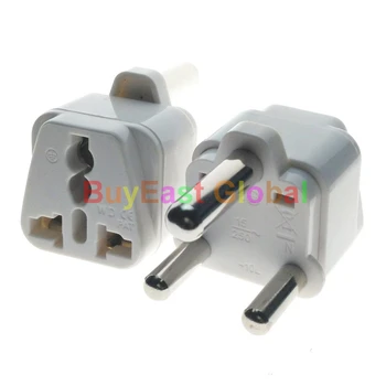 

(5 PCS) South Africa Type M Electrical Plug Adapter Universal Outlet AC100~250V 15A White Color