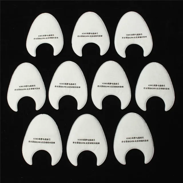 New Arrival Excellent Quality 10 PCS A Lot 3803 Dust Mask Cotton Filter For Anti Dust Mask Workplace Safety Supplies