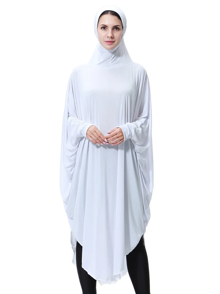 Мусульманский 12 видов цветов Batwin Khimar Burka кафтан над головой абайя мусульманская